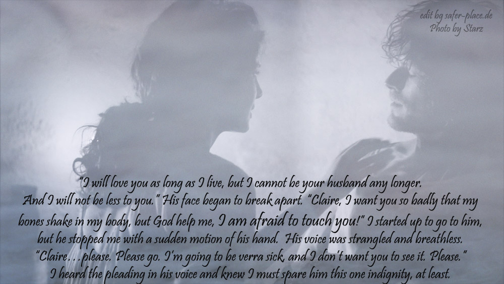 Claire and Jamie Fraser