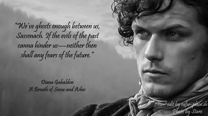 Picture and Quote from Outlander